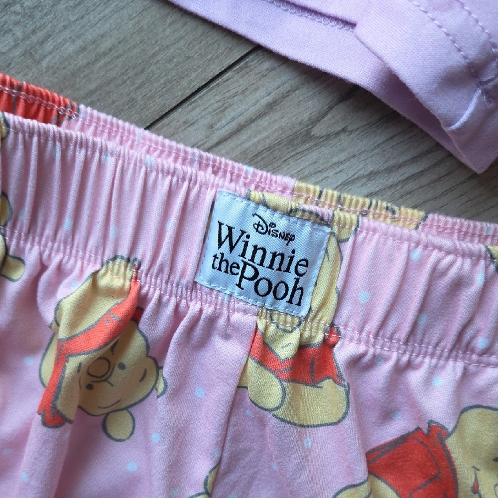 Disney Pink Winnie the Pooh Sleep Shorts Medium - Picture 2 of 7